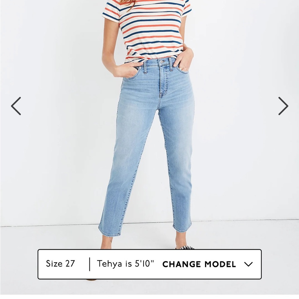Madewell Stovepipe Jeans